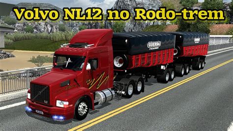 VOLVO NL 12 NO RODO TREM CAÇAMBA NO PUXE DO CALCÁRIO MAPA RBR ETS2 V1