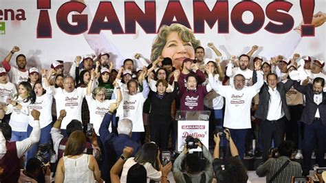 Delfina G Mez Candidata Apoyada Por El Partido De Amlo Le Arrebat Al