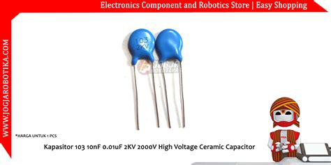 Kapasitor Nf Uf Kv V High Voltage Ceramic Capacitor