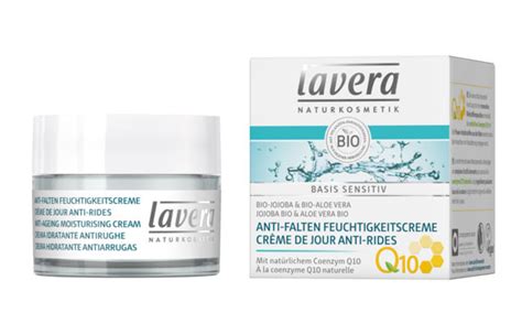 Lavera Crème hydratante anti rides basis Q10 50 ml Boutique bio