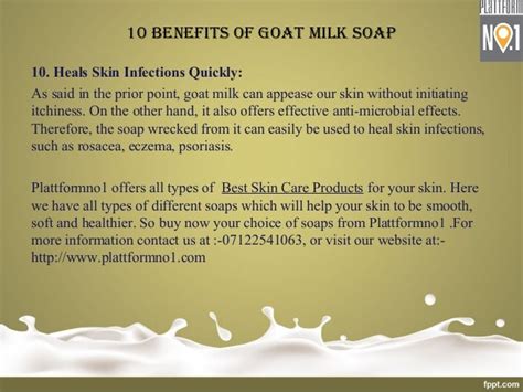 10 Benefits Of Goat Milk Soap