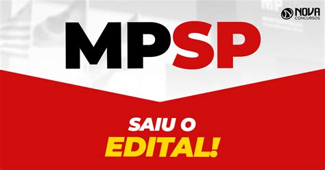 Concurso Mpsp Edital Autorizado Para Analista Iniciais De R 12 Mil