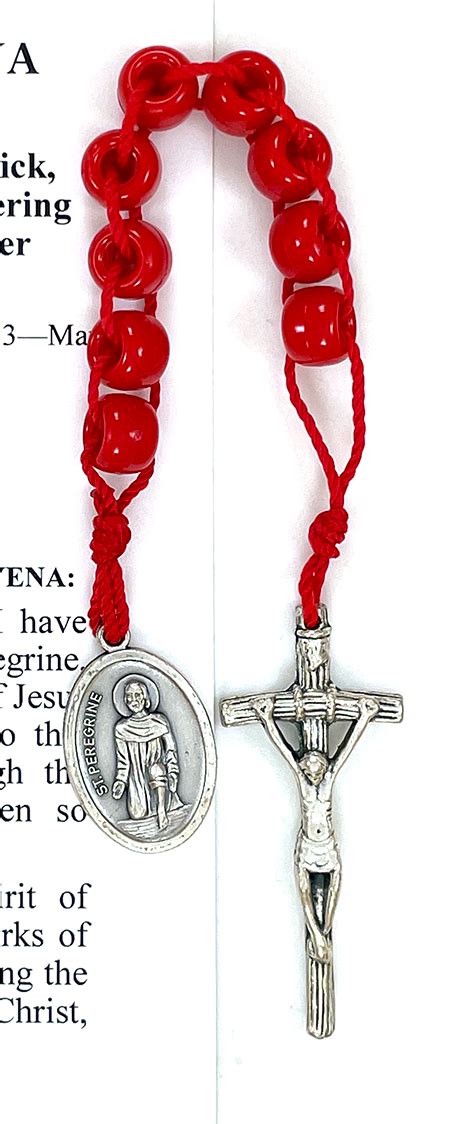 Saint Peregrine Novena Chaplet 7 99 OLOG Rosaries