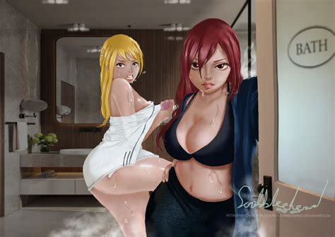 Fairy Tail Lucy Erza Sexy