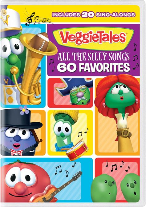 Veggietales All The Silly Songs 60 Favorites [digital Video Disc] Boxed Set