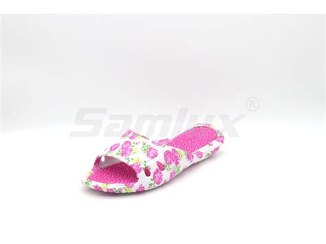 Dámské letní pantofle A8805 pink - SAMLUX.cz