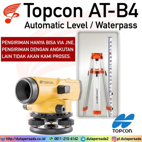 Jual Topcon At B Automatic Level Waterpass Atb At B Atb