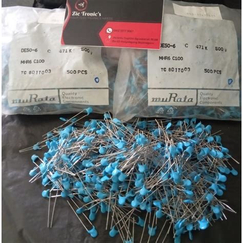 Capacitor Kv Original Murata Japan Shopee Malaysia