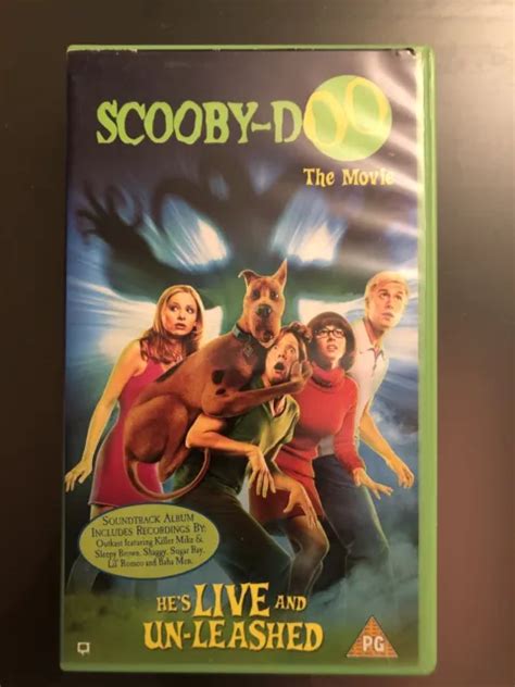 SCOOBY DOO (LIVE Action) (VHS, 2002) £5.00 - PicClick UK