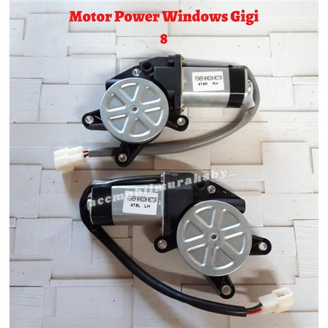 Jual Motor Power Window Universal Baut 4 Gigi 8 Kanan Kiri Shopee