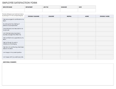 Free Feedback Form Templates Smartsheet 2023