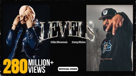 LEVELS Official Video Sidhu Moose Wala Ft Sunny Malton The Kidd