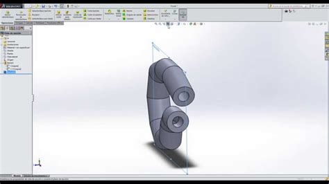 Tutorial Solidworks Saliente Base Barrido Y Vaciado Swept Bossbase