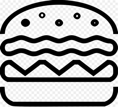 Free Hamburger Outline Cliparts, Download Free Hamburger Outline Cliparts png images, Free ...