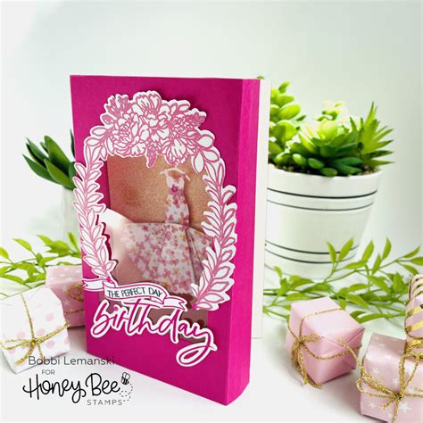 Barbie Box Birthday Card : Honey Bee Stamps