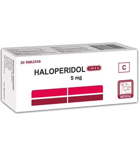 Haloperidol 5 mg caja x 30 tabletas - Laboratorios Quimifar