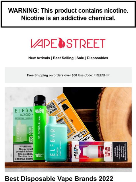 Vape Street Best Disposable Vape Brands 2022 Milled