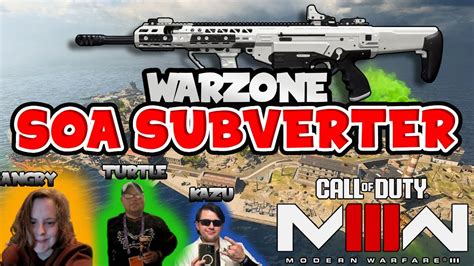 The 1 SOA SUBVERTER Loadout Is META In WARZONE Best SOA SUBVERTER