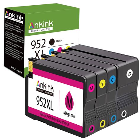 Ankink Compatible Black Ink Cartridge Replacement For Hp 952 Xl 952xl