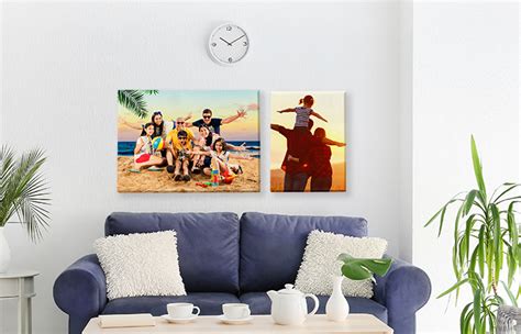 Canvas print ideas to dive into your pool of memories - Picsy