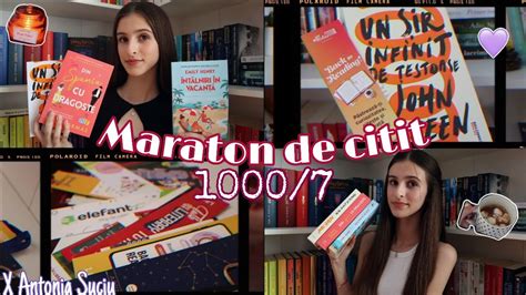 Maraton De Citit Colaborare Antonia Suciu Youtube