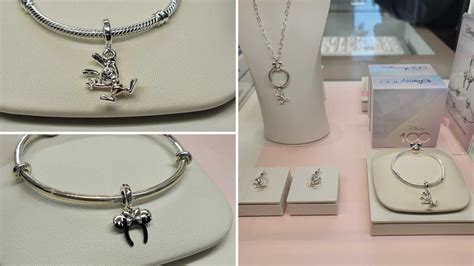 NEW Disney100 Minnie Mouse And Oswald The Lucky Rabbit Pandora Charms