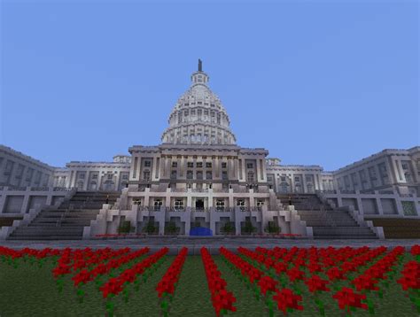 The United States Capitol Replica Minecraft Map