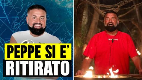 Peppe Di Napoli Si Ritirato Dall Isola Dei Famosi Ennesimo Colpo Di