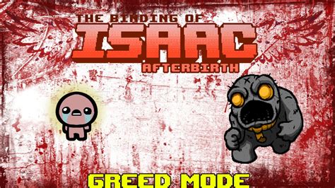 The Binding Of Isaac Afterbirth PS4 Greed Mode Isaac Run Part1 YouTube