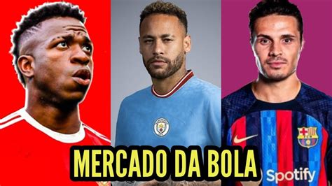 Neymar No City Raphael Veiga No Barcelona Vini Jr Na Premier League