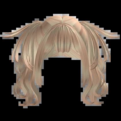Blonde Wavy Messy Pigtails Roblox Item Rolimon S