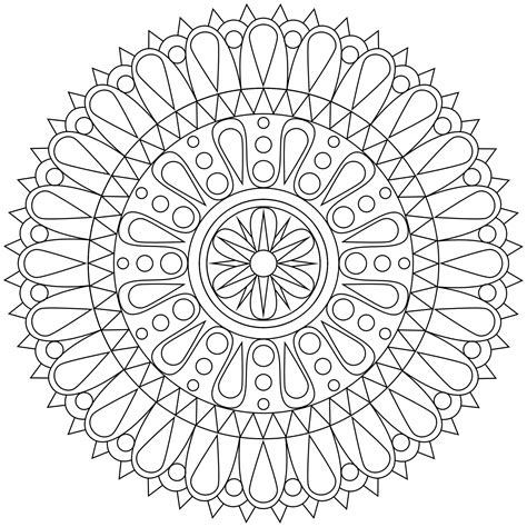 Mandalas Para Colorear Mas Dibujos De Mandalas Mandalas Para Images