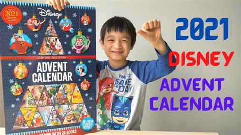 Opening Disney Advent Calendar 2021 24 Mini Storybook Collection