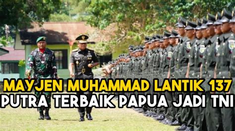 Mayjen Tni Muhammad Saleh Mustafa Lantik Putra Terbaik Papua Jadi