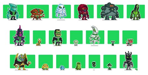 Ben 10 Omniverse Sprites