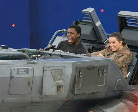 Behind The Scenes Of A Deleted Scene From The Force Awakens Finn Star