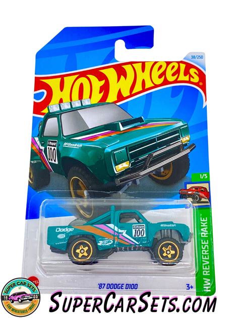 Dodge D Hot Wheels Hw Reverse Rake Etsy