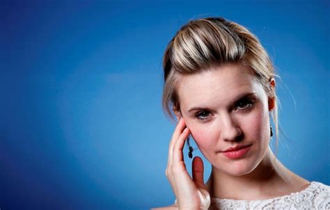 Wallpaper girl, actress, Maggie Grace, Maggie Grace, Californication, blue background ...