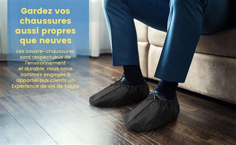 Flintronic Paires De Surchaussures Lavable Couvre Chaussures