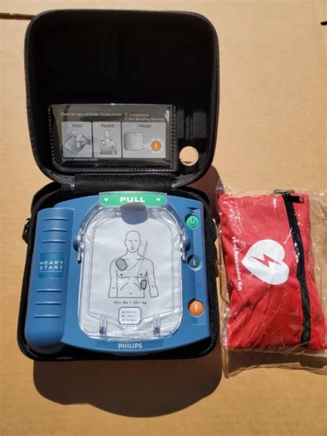 Philips M A Heartstart Onsite Aed Defibrillator W New Yr Pads