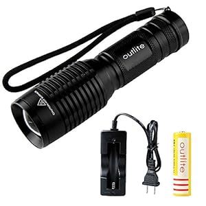 Outlite WT03 2000 Lumens CREE XML T6 LED Portable Zoomable Tactical ...