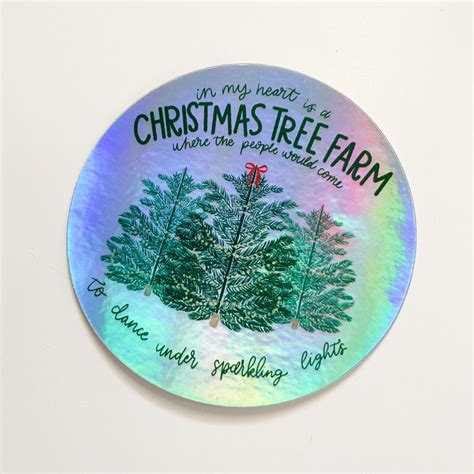 Holographic Christmas Tree - Etsy