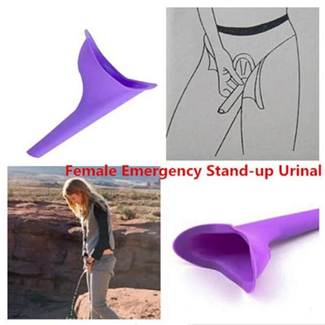 High Quality Portable Women Camping Urine Device Funnel Urinal Female