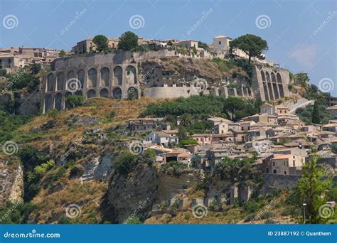 Gerace, Calabria, Italy stock photo. Image of gerace - 23887192