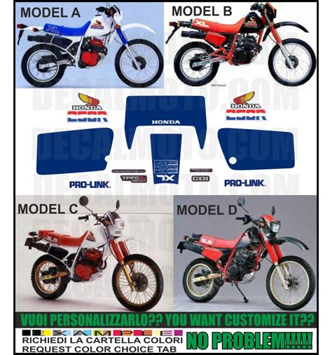 XL 250 R 1985 1986