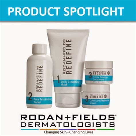 Rodan Fields Skincare And Beauty Blog Product Spotlight Redefine