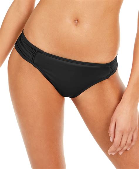 La Blanca Island Goddess Ruched Side Hipster Bikini Bottoms Macys