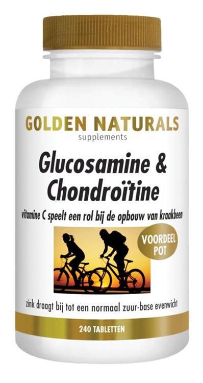 Golden Naturals Glucosamine Chondroitine Tabletten