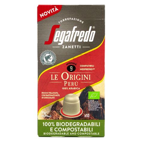 Café en Capsulas Organico Peru 10 capsulas Intensidad 9 Marca