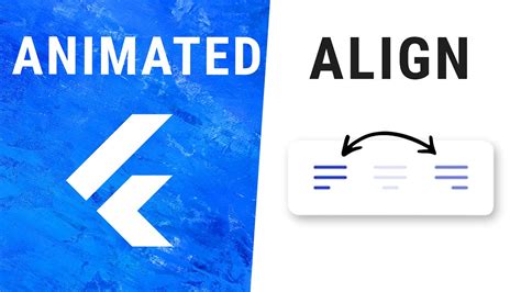 Flutter Animatedalign Widget Youtube